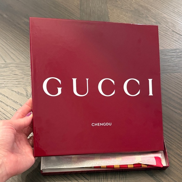 Gucci Silk Scarf - Picture 3 of 3